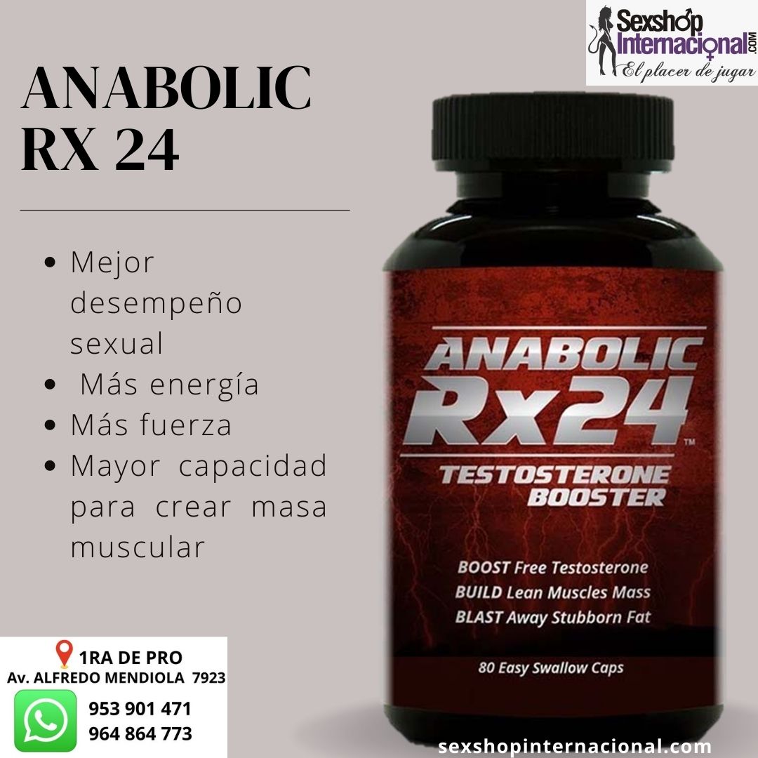 ANABOLIC RX24 PRECURSOR DE TESTOSTERONA.